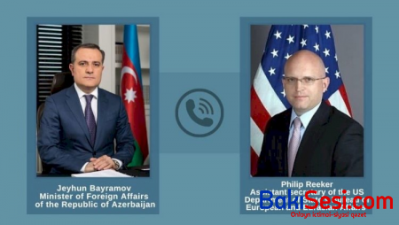 Ceyhun Bayramov Filip Rikerlə bölgədəki vəziyyəti müzakirə etdi