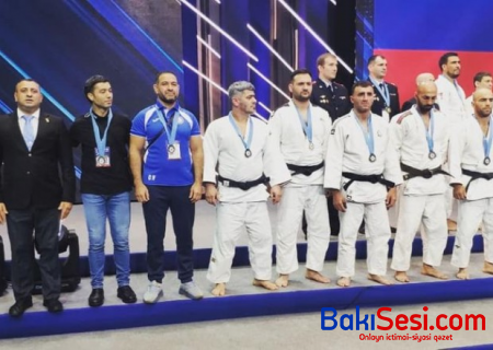 Ermənistana qalib gələn cüdoçularımız ikinci oldular - FOTO