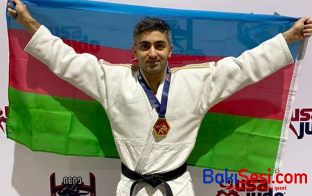 Azərbaycanlı cüdoçu ABŞ-da çempion oldu