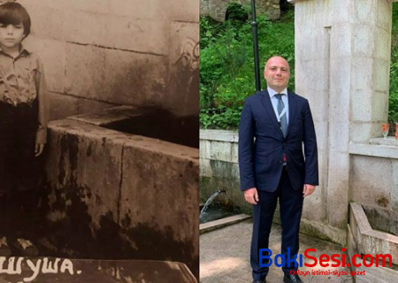 Nazir 36 il sonra yenidən İsa Bulağında - FOTO