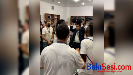"Neftçi"nin prezidentinin çempionluq rəqsi - VİDEO