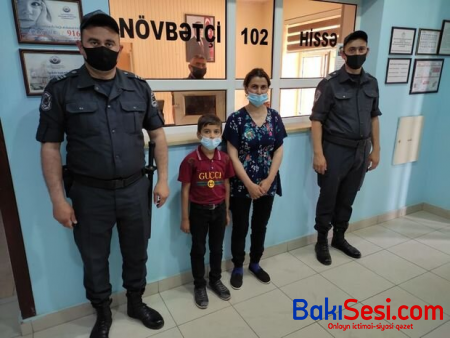 Azərbaycanda polis vətəndaşın itirdiyi pul kisəsini taparaq özünə qaytardı