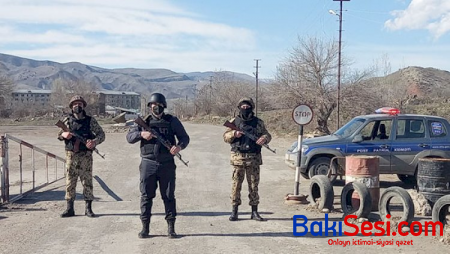 Kəlbəcərə keçmək istəyən 5 nəfər saxlanıldı