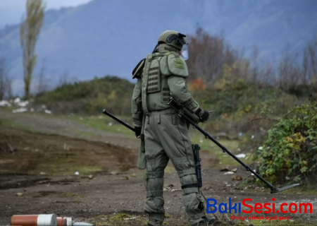 Azad edilmiş ərazilərdə aşkarlanan minaların sayı AÇIQLANDI