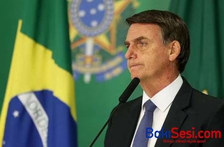 Braziliya prezidenti maska taxmadığı üçün növbəti dəfə cərimələndi