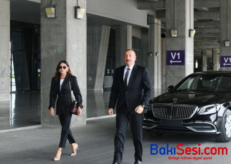 İlham Əliyev və xanımı Bakıda otel açılışında iştirak etdi