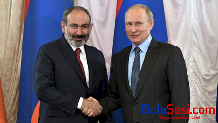 Putin Paşinyanı təbrik etdi