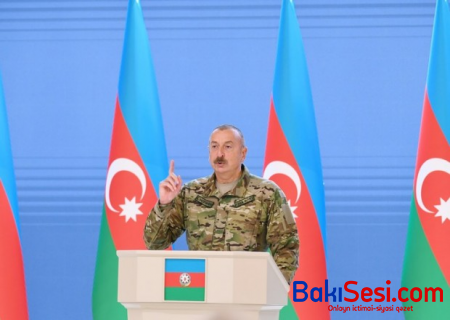 "Azərbaycan öz ərazi bütövlüyünü döyüş meydanında təmin edib" - Prezident