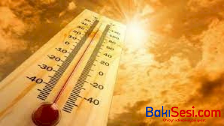 Şənbə gününün hava proqnozu AÇIQLANDI - 40 dərəcə isti