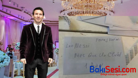 Azərbaycanda Messinin adından toylara pul yazdıran kimdir? (FOTOLAR)