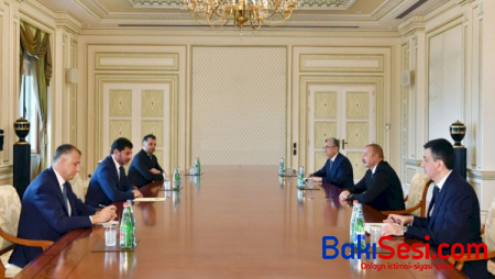 İlham Əliyev Tbilisi merini qəbul etdi