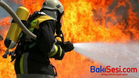 Ağstafada evə basqın edən maskalı şəxs mənzili YANDIRDI