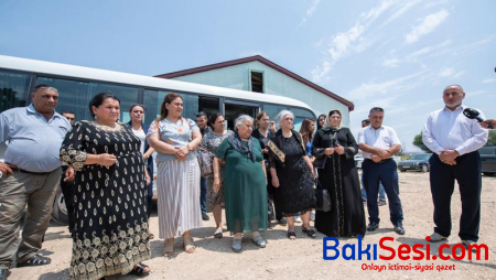 Zəngilanlılar doğma kəndlərində qurban kəsdi - FOTOLAR