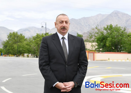 Dövlət başçısı Goranboya səfər etdi