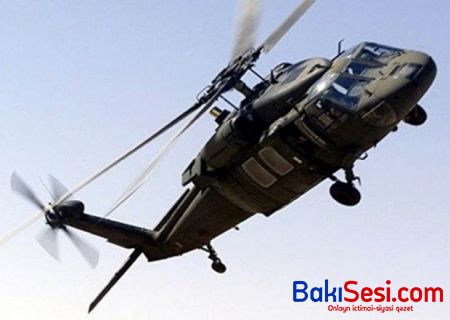 Helikopter qəzaya uğradı: Ölənlər var
