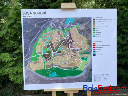 Şuşanın Baş planının detalları açıqlandı