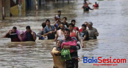 İranda daşqınlar 8 nəfərin ölümünə səbəb oldu