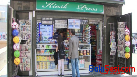 Bakının mərkəzindəki köşk qarət edildi