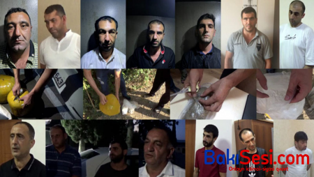 DİN-dən böyük narkotik əməliyyatı: Saxlanılanlar var - FOTO/VİDEO