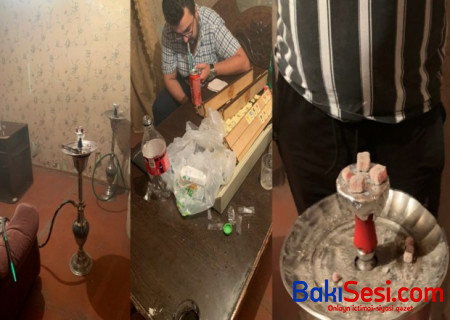 Bakıda yaşadığı evi qəlyanxanaya çevirən şəxs HƏBS EDİLDİ - VİDEO