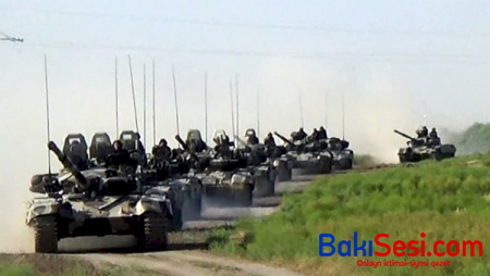 Tankçılarımızın intensiv döyüş hazırlığı başladı