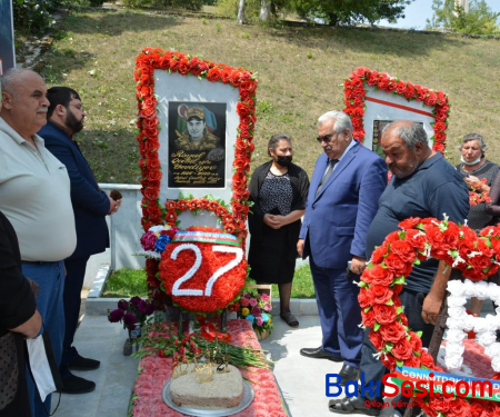 Daşkəsəndə Vətən müharibəsi şəhidi Röyal Verdiyevin ad günü qeyd edilib