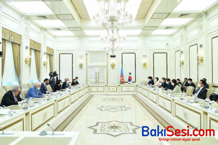 Sahibə Qafarova Koreya Milli Assambleyasının sədri ilə görüşüb