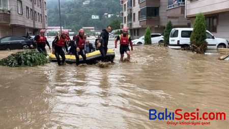 Türkiyədə sel fəlakətində ölənlərin sayı 79-a çatdı