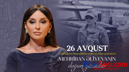 Mehriban Əliyevanın doğum günüdür