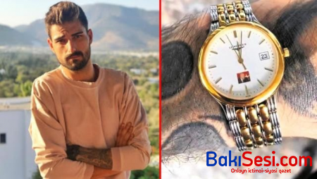 Tatlısəsin oğlunun taxdığı saat görün kimin HƏDİYYƏSİ İMİŞ (FOTO)