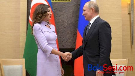 Vladimir Putin Mehriban Əliyevanı təbrik etdi