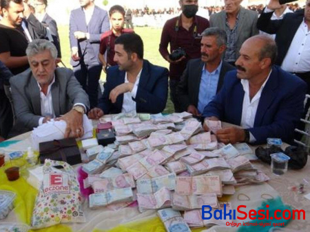 Bir milyon dollarlıq toy - Gəlinə 1 kilo qızıl, bəyə isə külli miqdarda pul bağışlandı - VİDEO