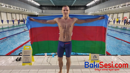 Paralimpiyaçımızdan böyük uğur: Özünün 3-cü, Azərbaycanın 12-ci qızıl medalını qazandı
