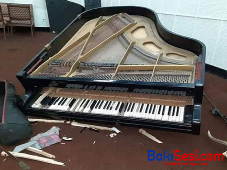 “Taliban” musiqiyə qarşı, alətləri dağıtdılar - FOTOlar