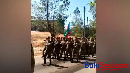 Şuşada hərbi yürüş keçirilib - VİDEO