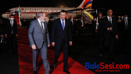 Paşinyan Tacikistana səfər etdi
