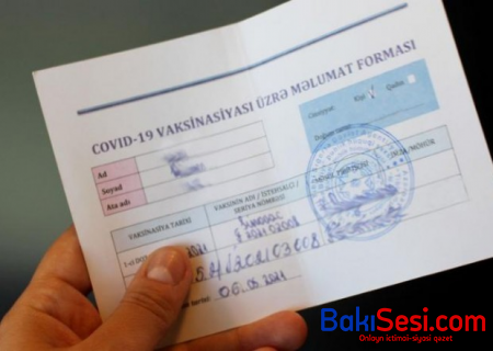 Bu xəstəxanada saxta COVID pasportu satılırmış