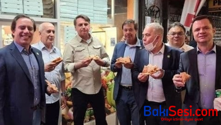 Prezidenti restorana buraxmadılar - Küçədə yemək yedi