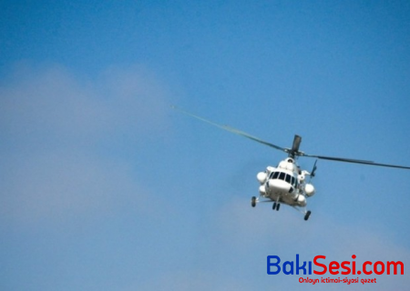 Çaylar daşdı - Əraziyə helikopter cəlb edildi