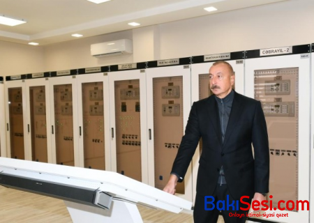 Prezident “Cəbrayıl” yarımstansiyasının açılışında - YENİLƏNİB (FOTOLAR)