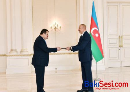 Prezident Petr Mixalkonun etimadnaməsini qəbul etdi - FOTO (YENİLƏNİB)