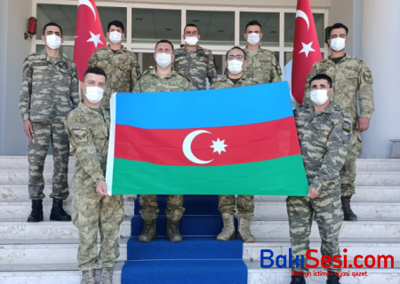 Azərbaycan hərbçiləri Türkiyədə