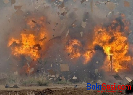 İsrail İranın PUA bazasını bombaladı - Ölənlər var (VİDEO)