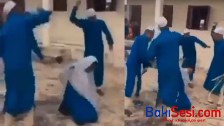 Məktəbdə alkoqol qəbul edən qızı belə döydülər - ANBAAN VİDEO