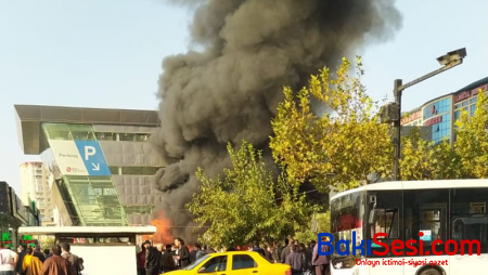 Bakıda güclü yanğın: Qərargah yaradıldı, sakinlər təxliyyə edildi - YENİLƏNİB/FOTO/VİDEO
