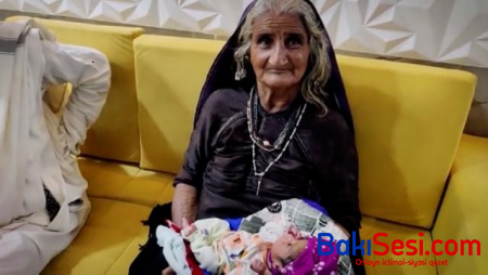 70 yaşında ilk dəfə ana oldu
