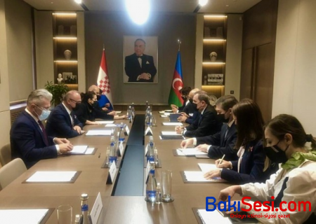 Azərbaycan və Xorvatiya XİN başçıları arasında görüş oldu - YENİLƏNİB
