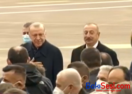 İlham Əliyev Ərdoğanı Füzulidə qarşıladı - CANLI (YENİLƏNİB)
