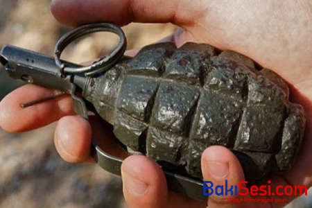 Bakıda əl qumbarası TAPILDI