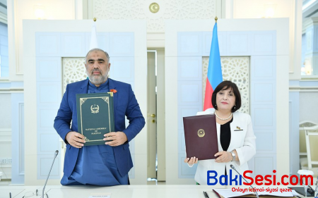 Pakistan parlametinin sədri Sahibə Qafarovanı təbrik edib